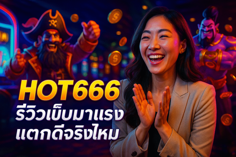 HOT666 รีวิวเว็บมาแรงแตกดีจริงไหม