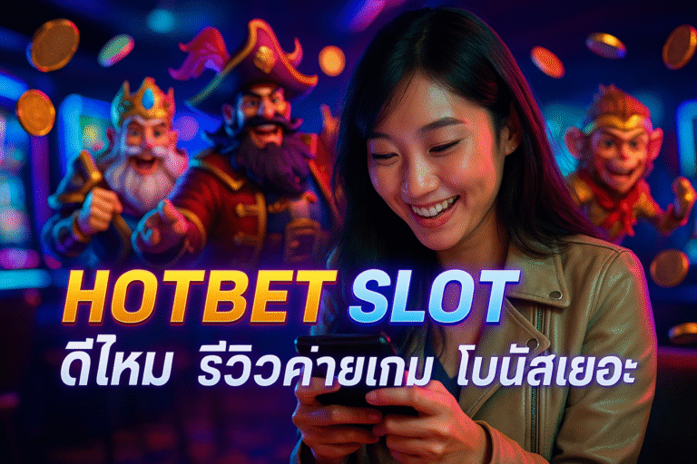 HOTBET SLOT ดีไหม รีวิวค่ายเกม โบนัสเยอะ